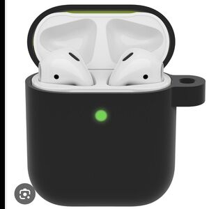Silicone Case Suit for AirPods (with loophole)